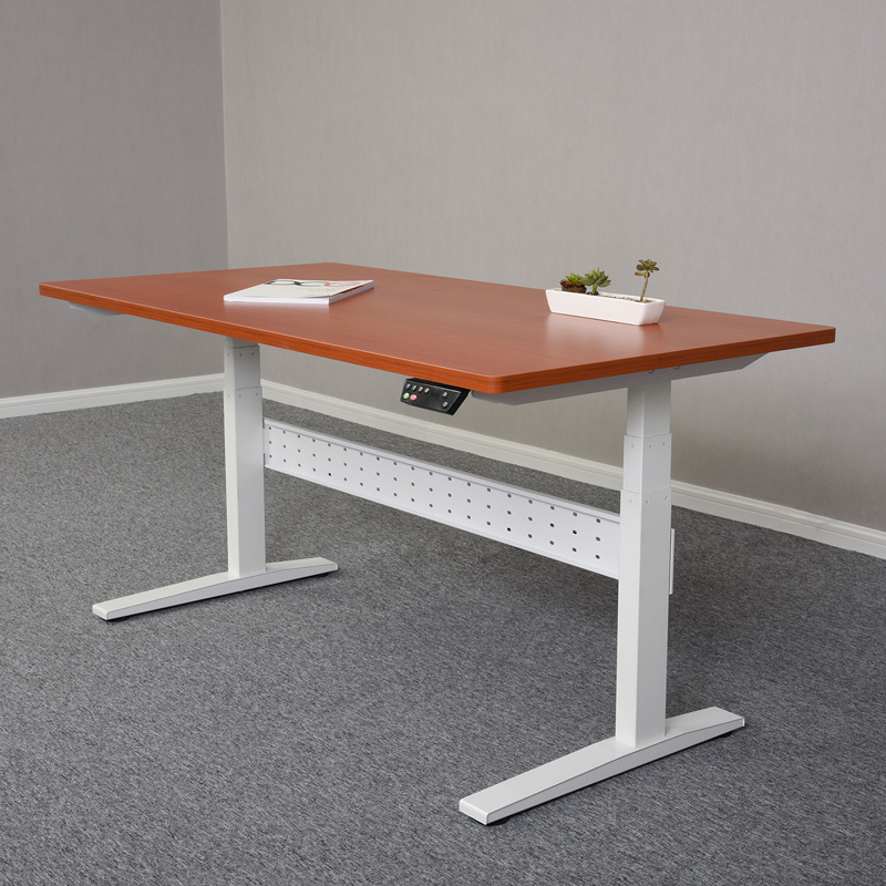 LLD D8001   Height Adjustable  Two Legged Desk