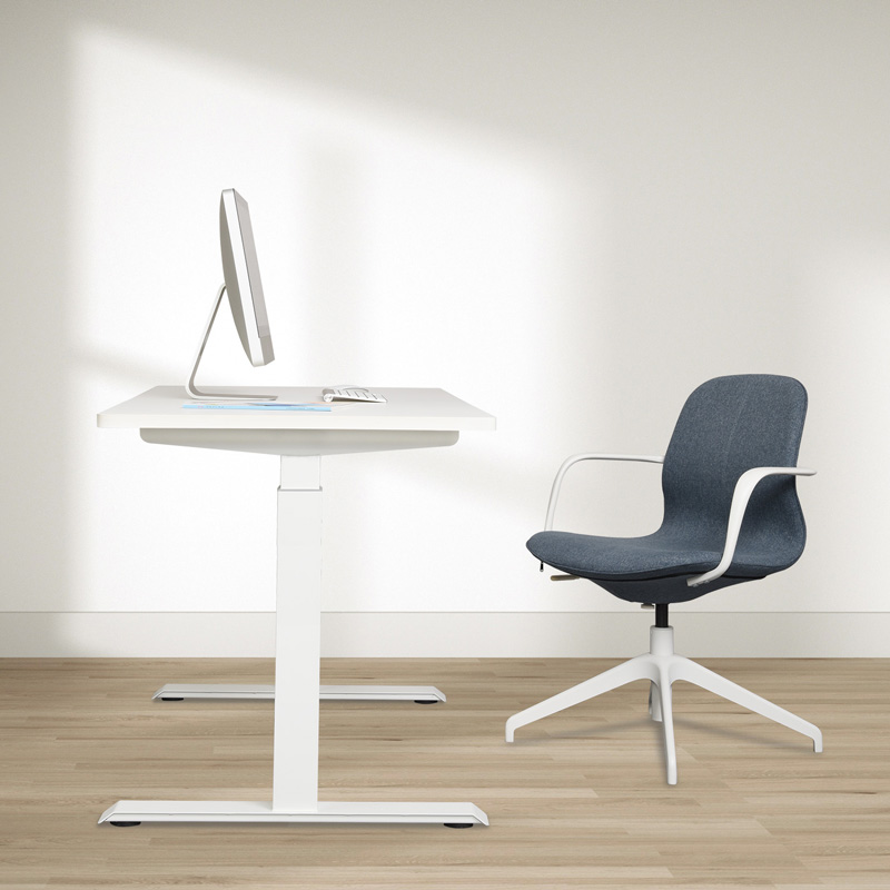 LLD d8225f   Height Adjustable  Two Legged Desk