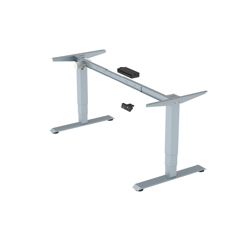 LLD s8006   Height Adjustable  Two Legged Desk